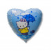Фольгированный шар Hello Kitty с зонтом Фольгированный шар Hello Kitty с зонтом
