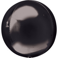 Шар 3D сфера Черная