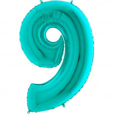 Шар цифра 9 Тиффани